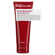 Recipe For Men, Facial Moisturizer, Djup återfuktning, Grädde, För ansiktet, 75 ml