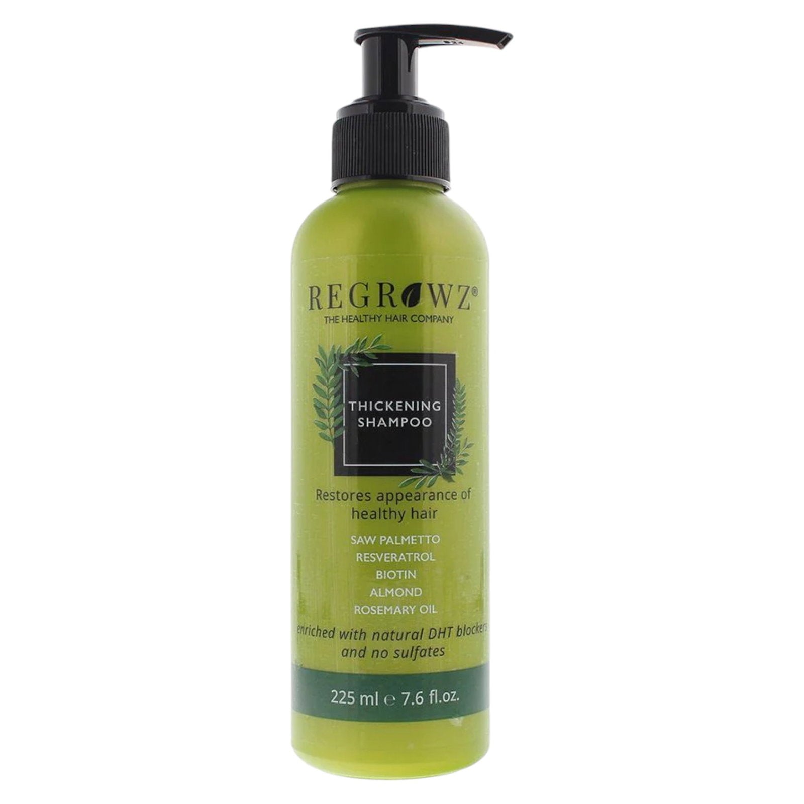 Regrowz, Thickening Shampoo, Hårschampo, Förtjockning, 225 ml