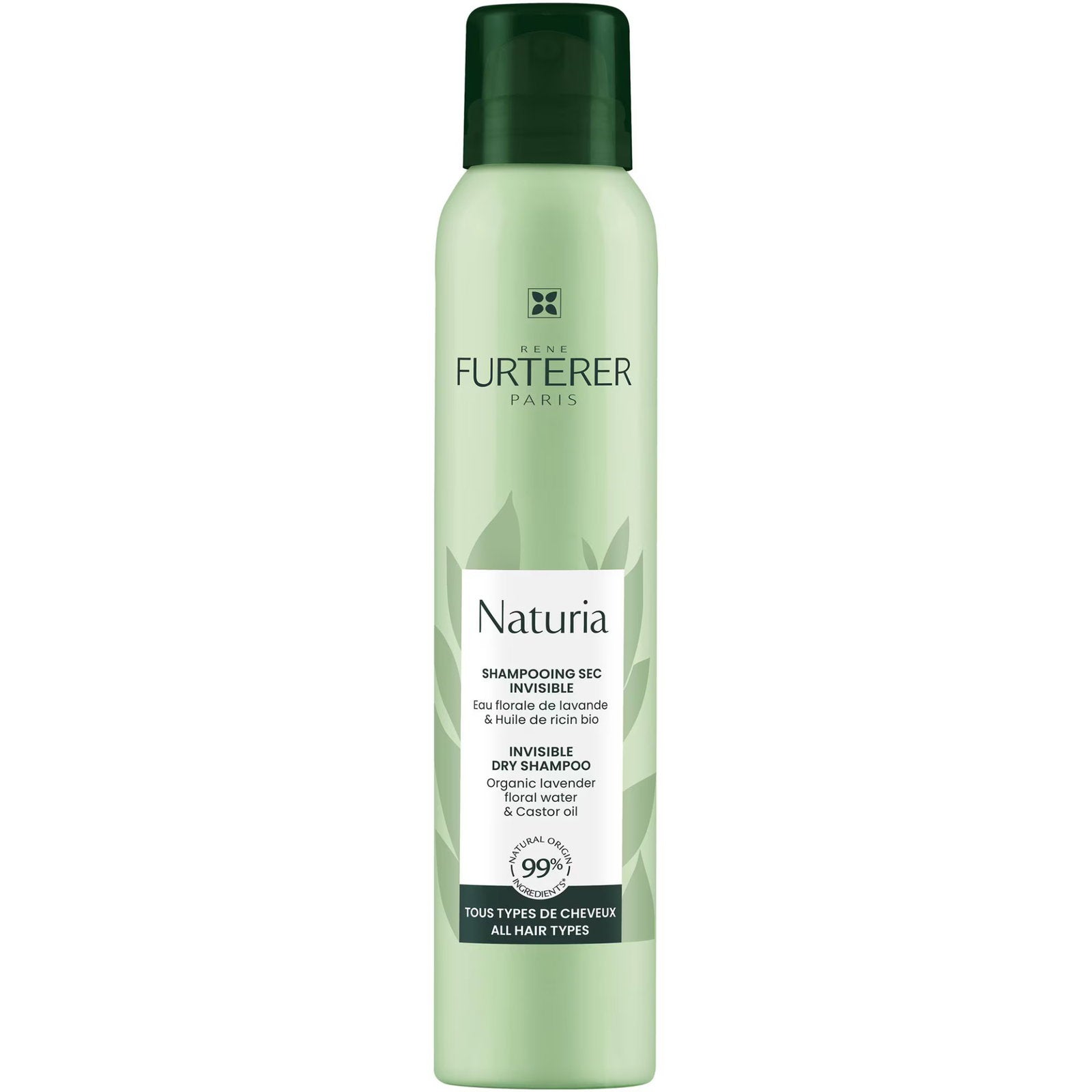 Rene Furterer, Naturia Invisible, Torrschampo, Mild rengöring, 200 ml