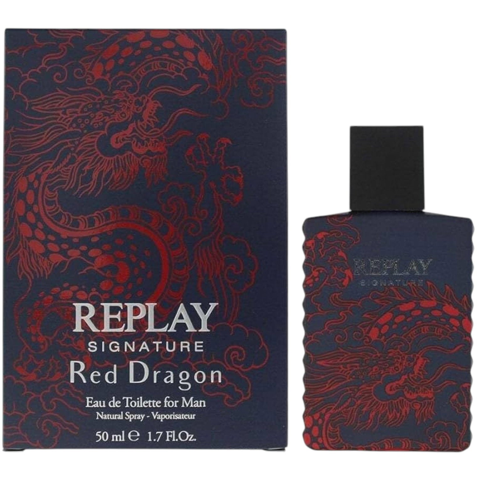 Replay, Signature Red Dragon, Eau de Toilette, För män, 50 ml