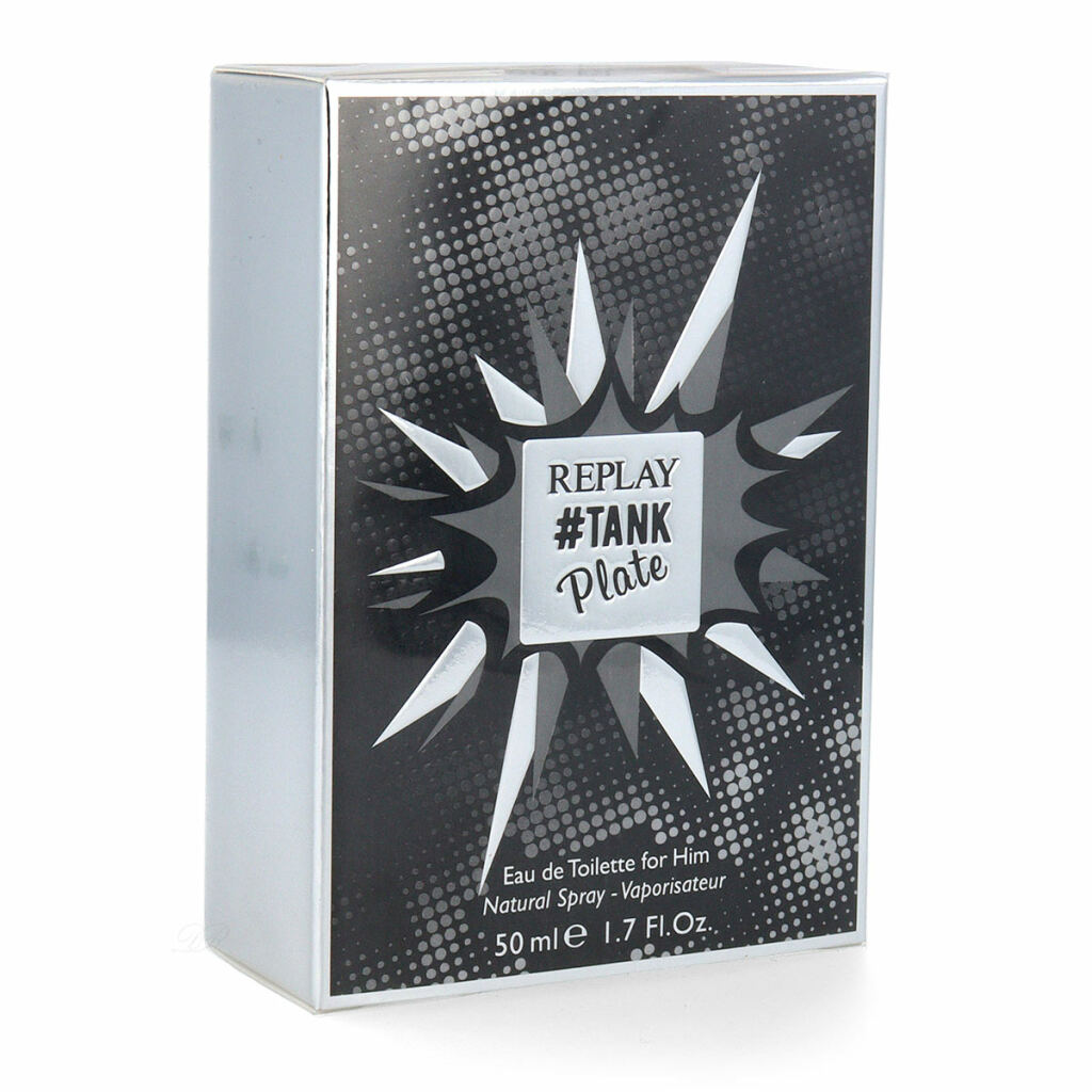 Replay, #Tank Plate, Eau de Toilette, För män, 50 ml