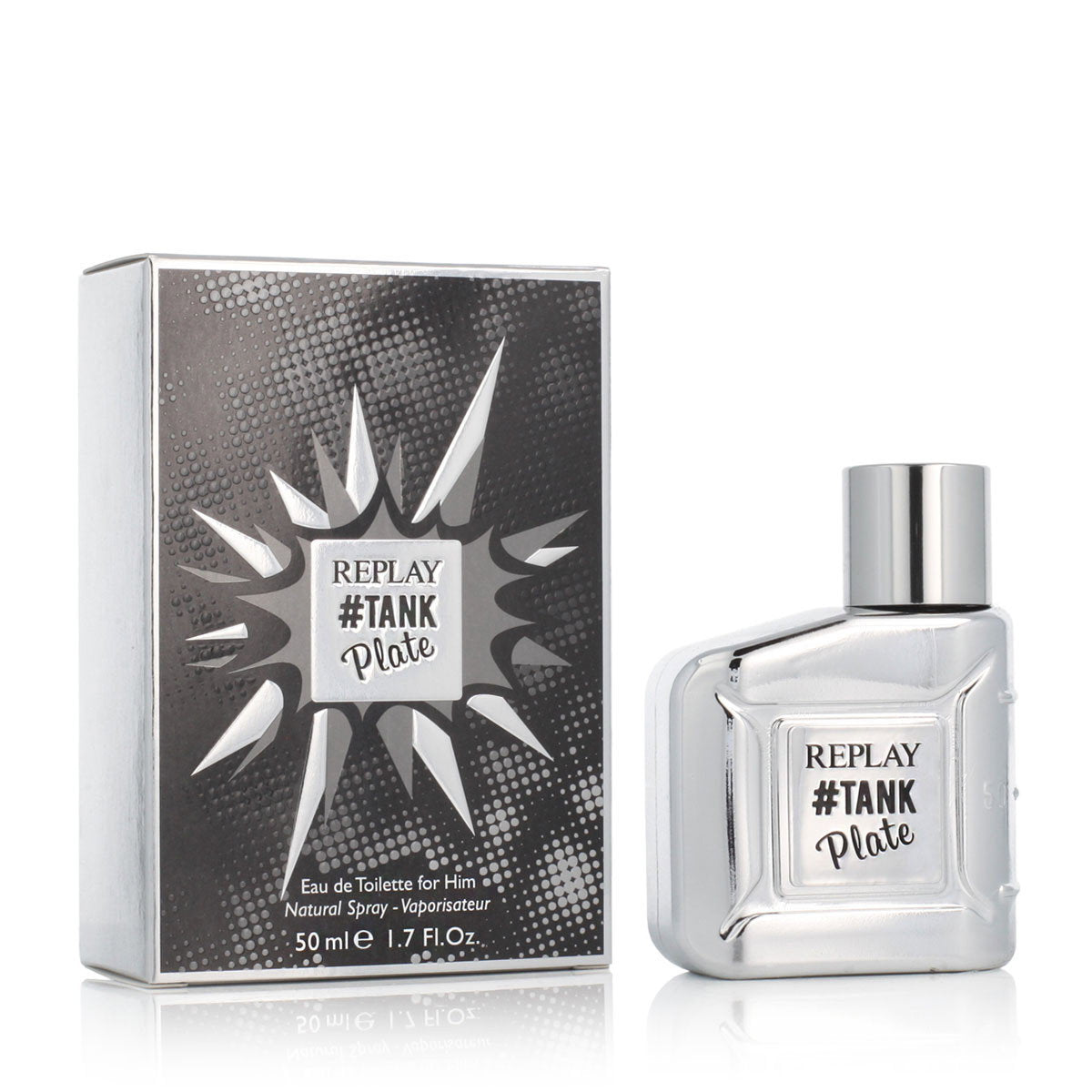 Replay, #Tank Plate, Eau de Toilette, För män, 50 ml