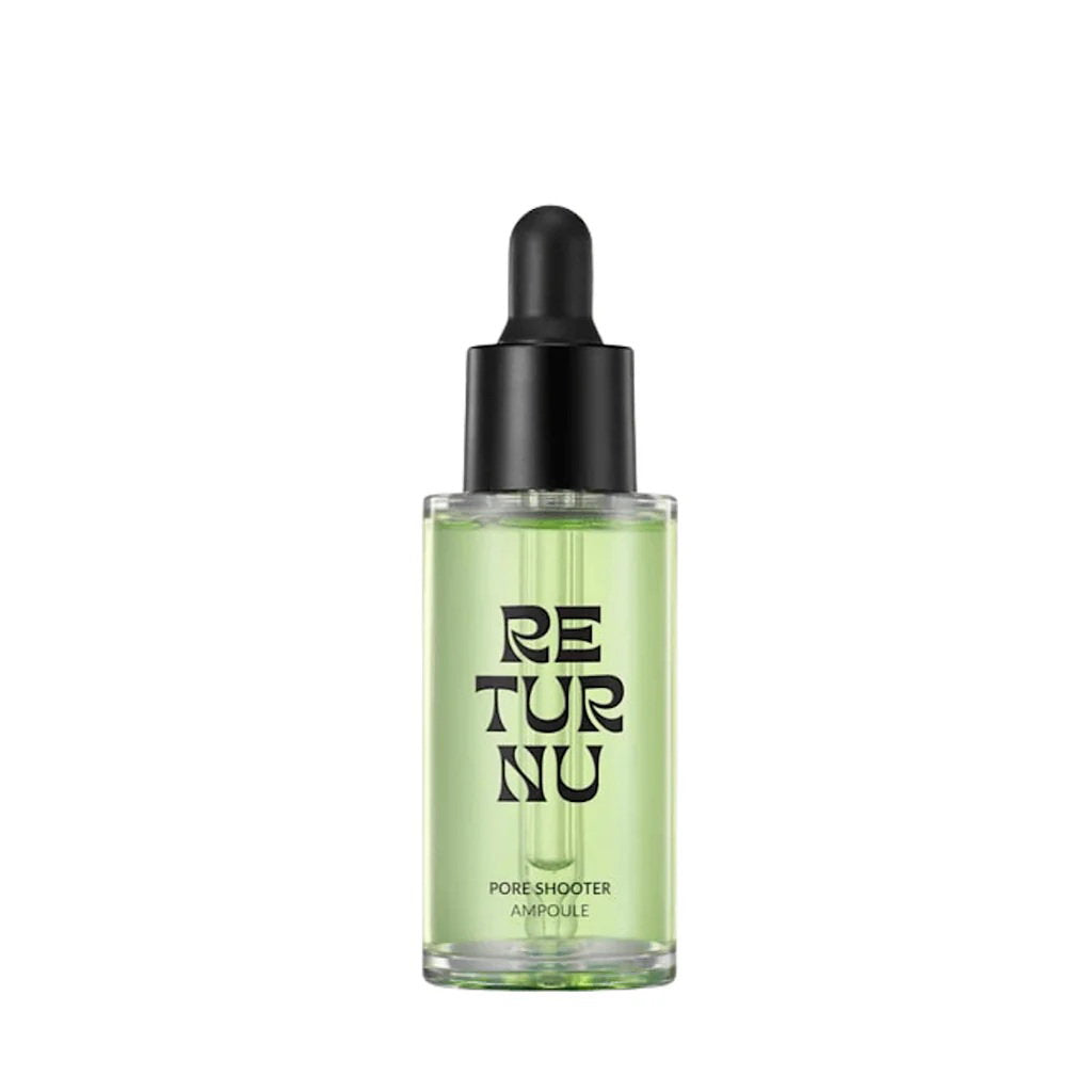 Returnu, Poreshooter, Djup återfuktning, Ampullbehandlingsserum, För ansiktet, För kvinnor, 30 ml