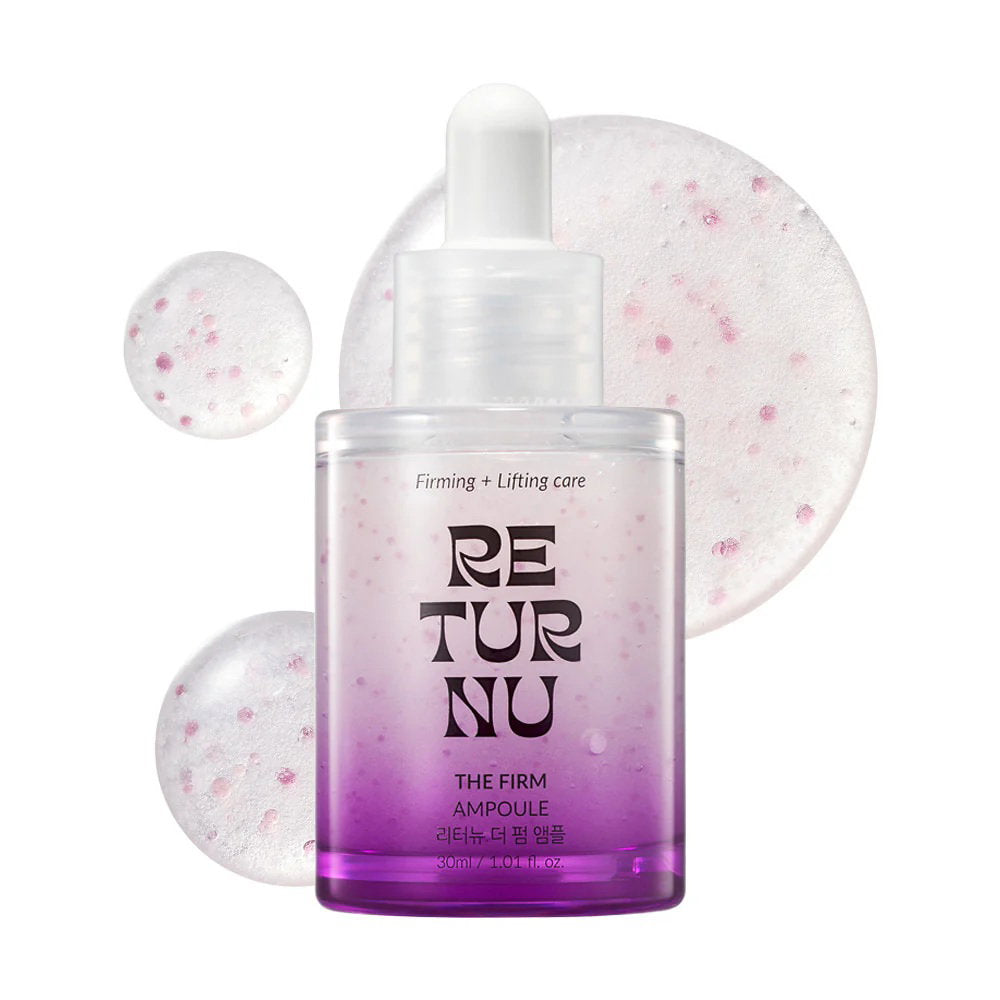 Returnu, The Firm, Uppstramning, Ampullbehandlingsserum, Uppstramning, För ansiktet, För kvinnor, 30 ml