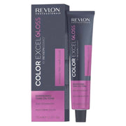 Revlon, Color Excel Gloss, Ammoniakfri, Permanent hårfärg, 052 Raspberry Pink, 70 ml