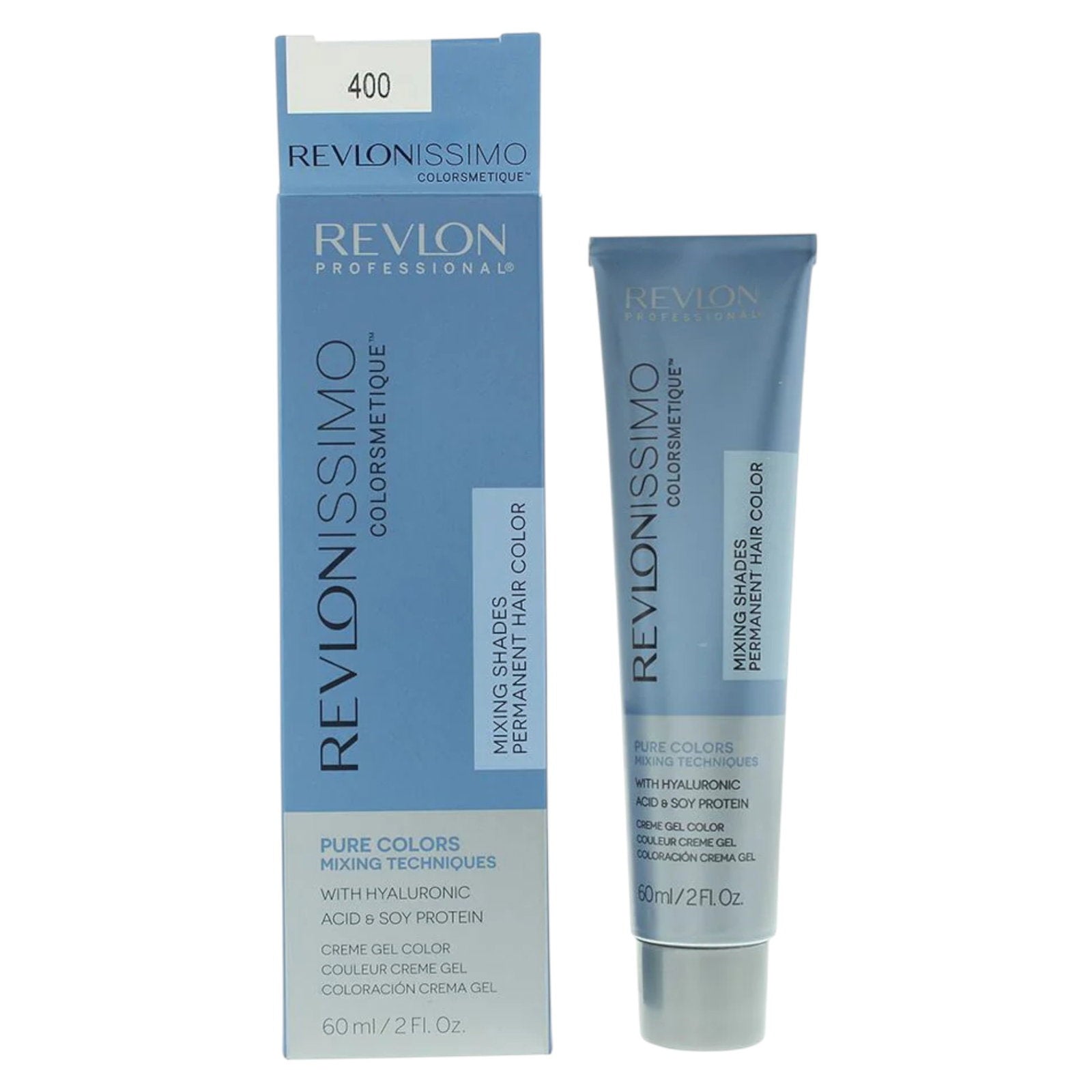 Revlon, Revlonissimo Colorsmetique, Hyaluronsyra, Hårfärgningspigment, 400 Orange, 60 ml