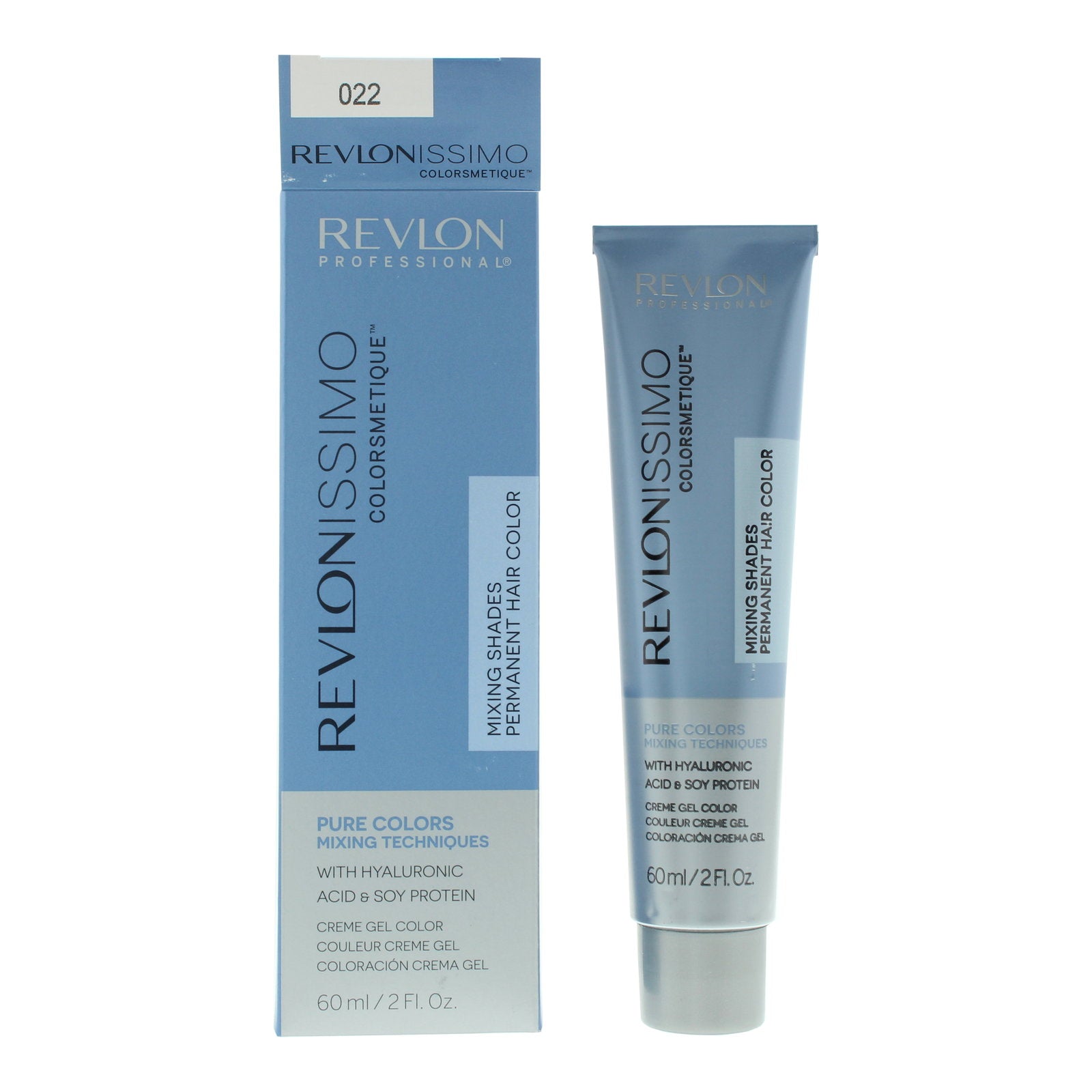 Revlon, Revlonissimo Colorsmetique, Hyaluronsyra, Permanent hårfärg, 022 Iridescent, 60 ml