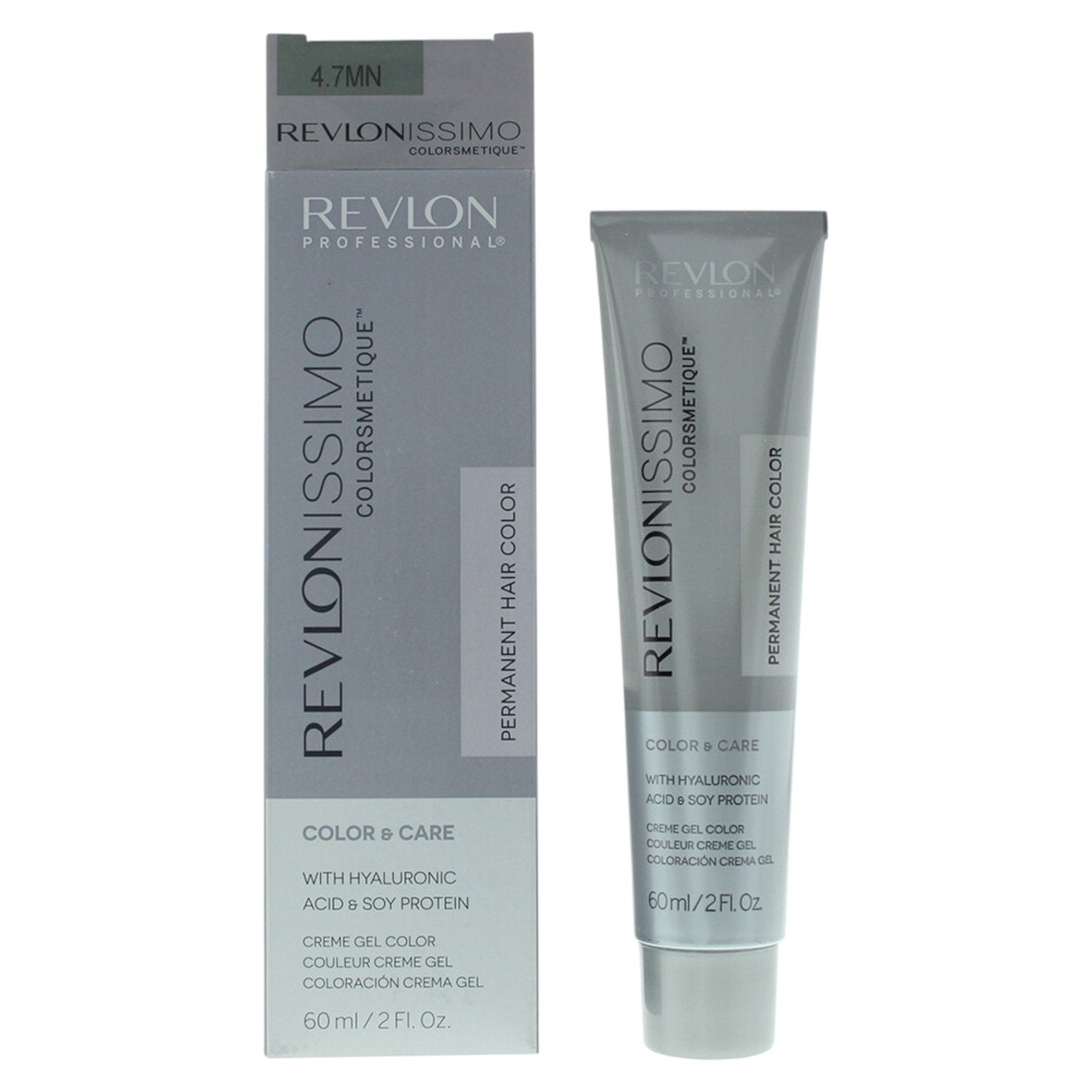 Revlon, Revlonissimo Colorsmetique, Permanent hårfärg, 4.7MN Medium Brown, 60 ml