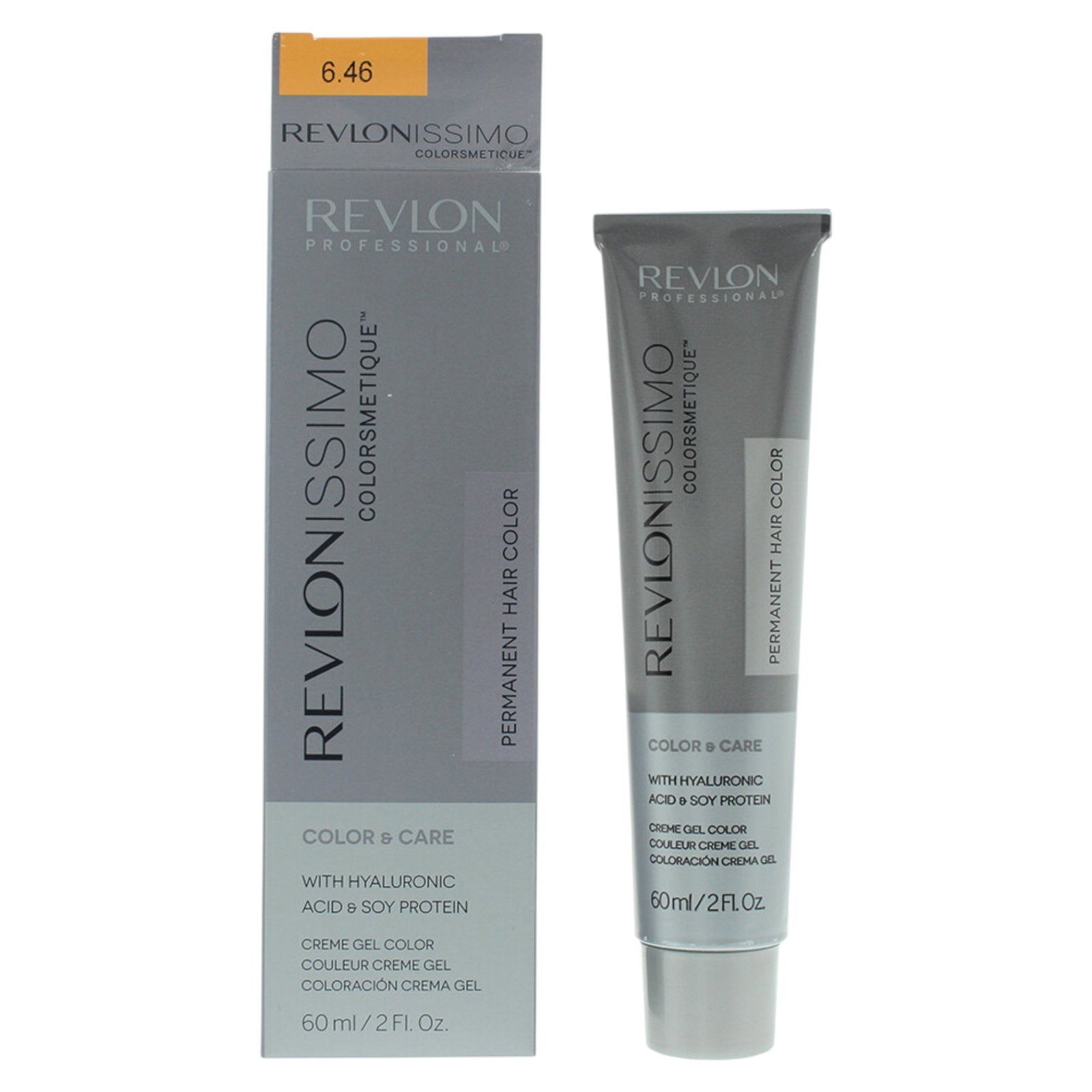 Revlon, Revlonissimo Colorsmetique, Permanent hårfärg, 6.46 Dark Red Copper Blonde, 60 ml