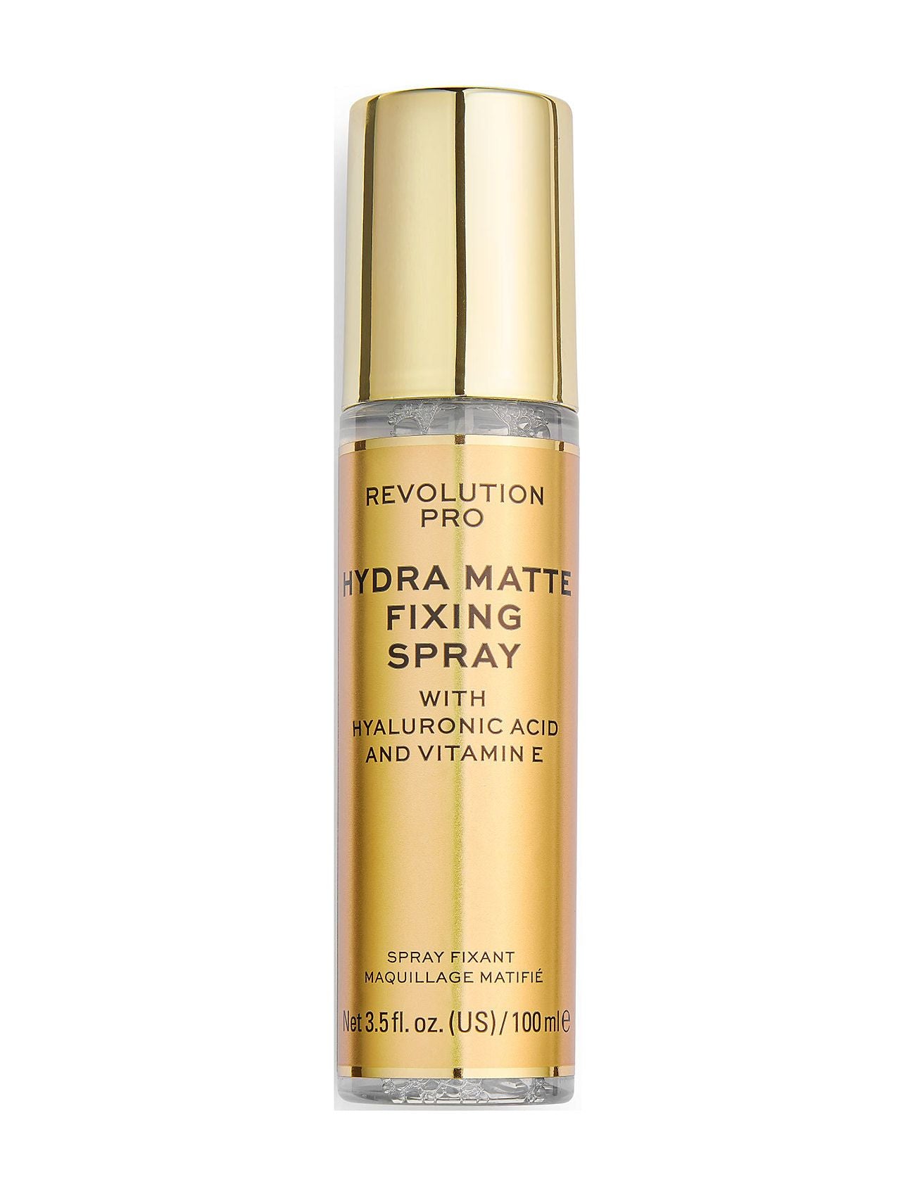 Revolution Pro, Hydra-Matte, Hyaluronsyra, Mattgörande, Makeup fixeringsspray, 100 ml