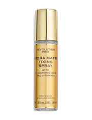 Revolution Pro, Hydra-Matte, Hyaluronsyra, Mattgörande, Makeup fixeringsspray, 100 ml