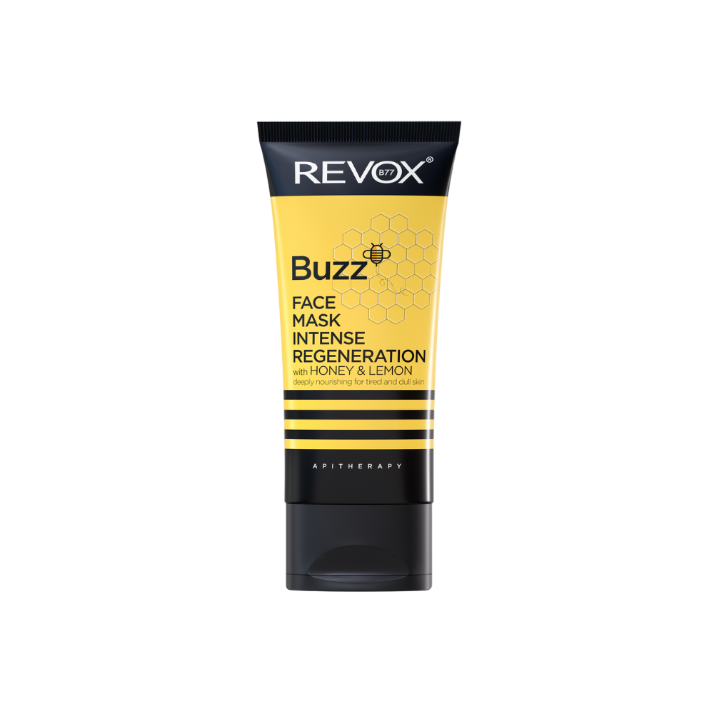 Revox B77, Buzz, Honey & Lemon, Regenerating, Cream mask, For face, 65 ml