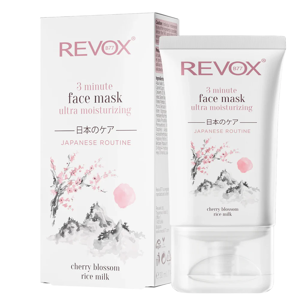 Revox B77, Japanese Routine, Ultrahydrating, Cream mask, For the face, 30 ml