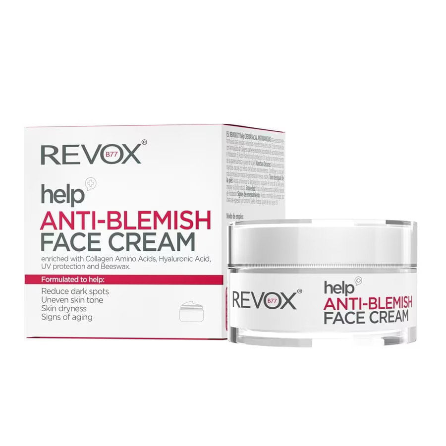 Revox B77, Help, Mot blemmor, Dag, Grädde, För ansiktet, 50 ml