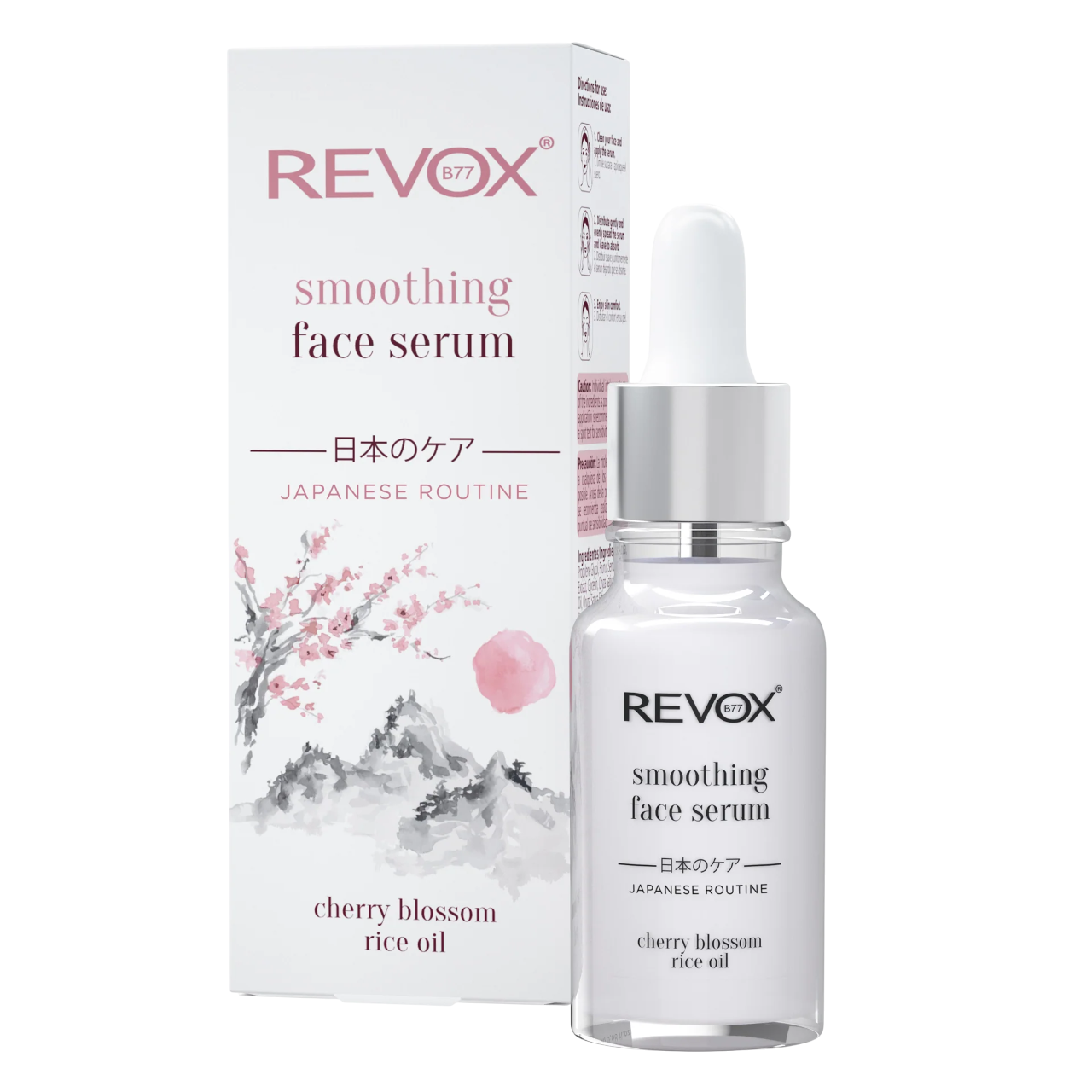 Revox B77, Japanese Ritual, Utjämning, Serum, För ansiktet, 20 ml