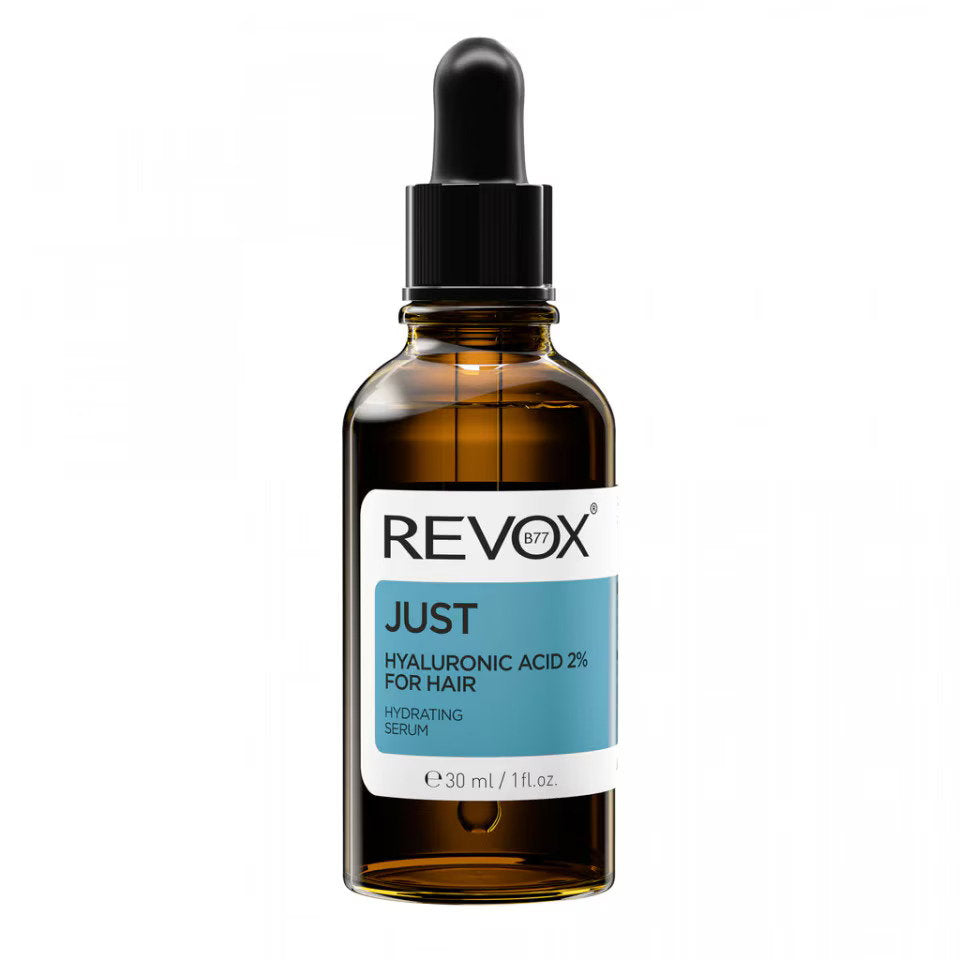 Revox B77, Just, Hyaluronsyra 2%, Hårserum, För hydrering, 30 ml