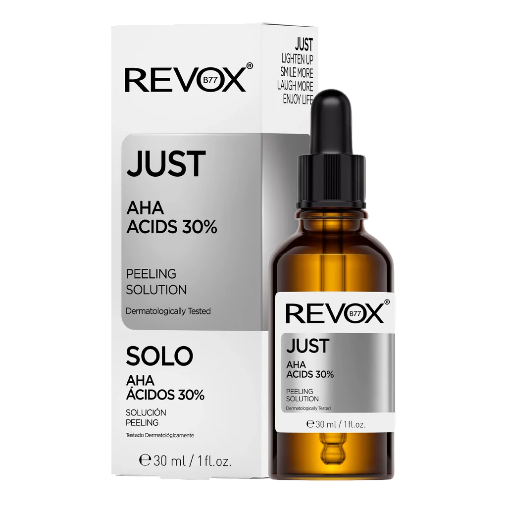 Revox B77, Just, AHA 30%, Exfoliering, Peelinglotion, 30 ml