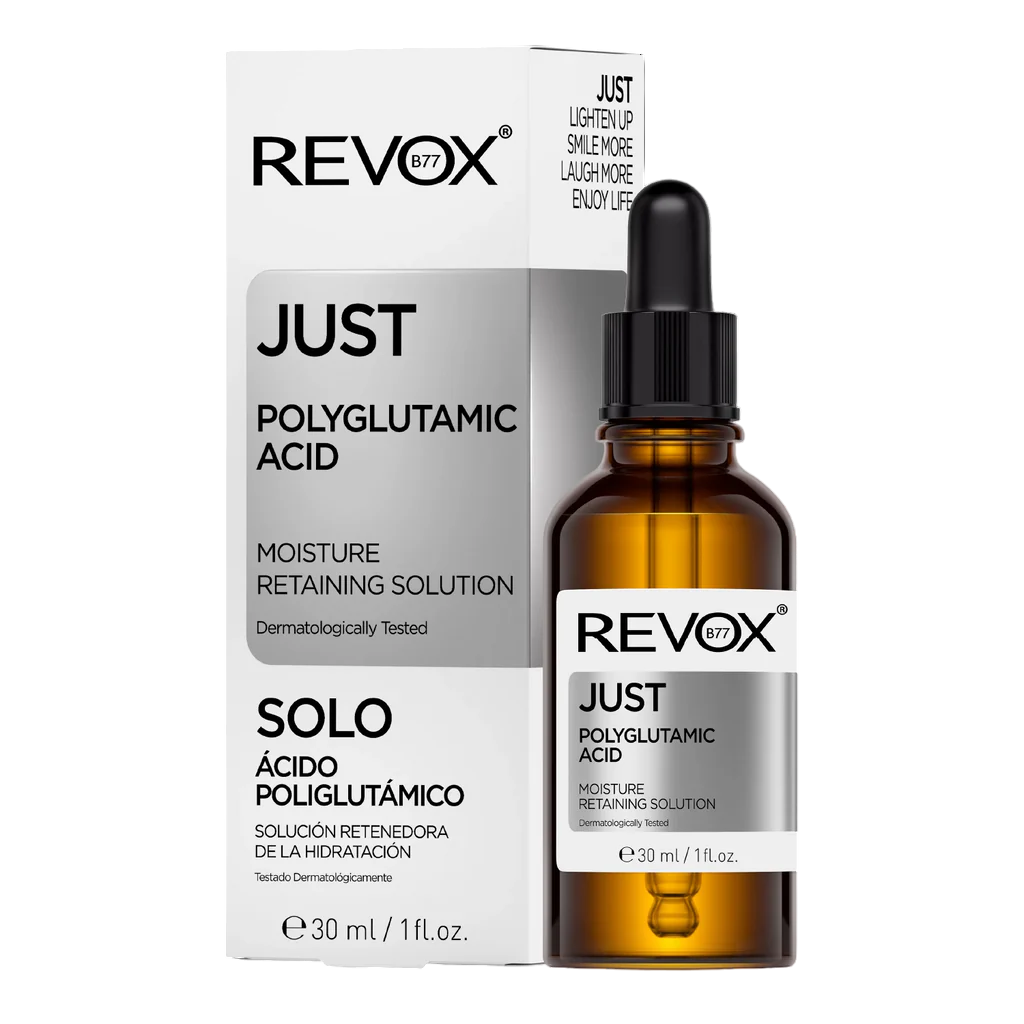 Revox B77, Just, Polyglutamic Acid, Hydrating, Serum, For Face & Neck, 30 ml