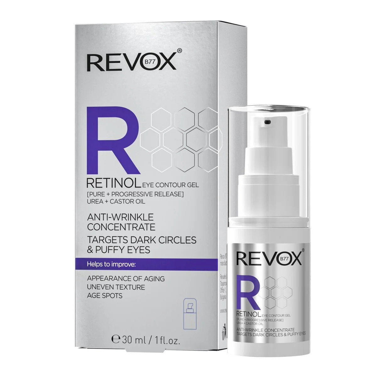 Revox B77, Retinol, Anti-rynkor, Ögongel, 30 ml