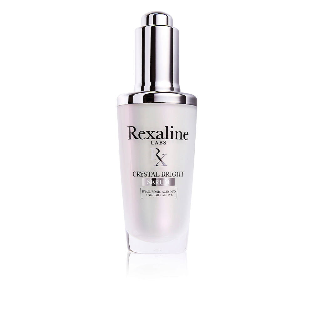 Rexaline, Crystal Bright, Hyaluronsyra + 3 ljusa aktiva ingredienser, Belyst, Serum, För ansiktet, 30 ml