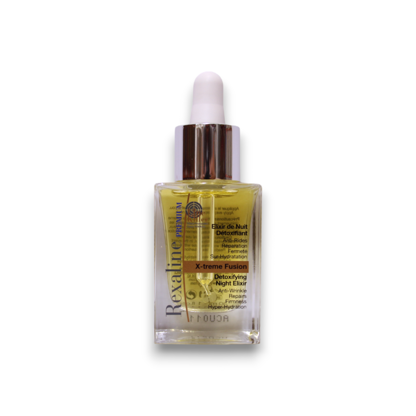 Rexaline, Line Killer X-Treme, Fasthet & anti-rynkor, Natt, Serum, För ansiktet, 30 ml