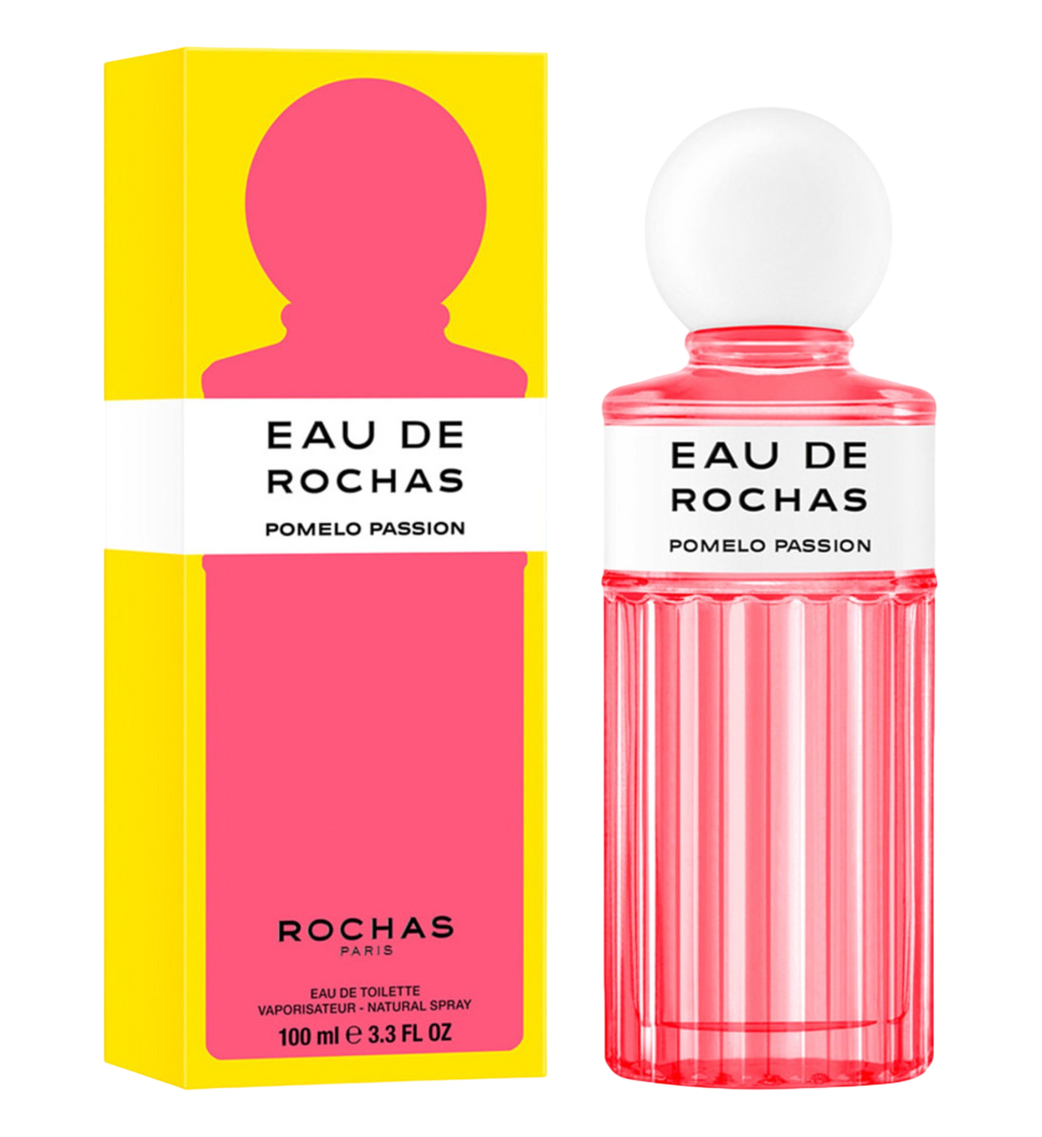 Rochas, Eau de Rochas Pomelo Passion, Eau de Toilette, För kvinnor, 100 ml