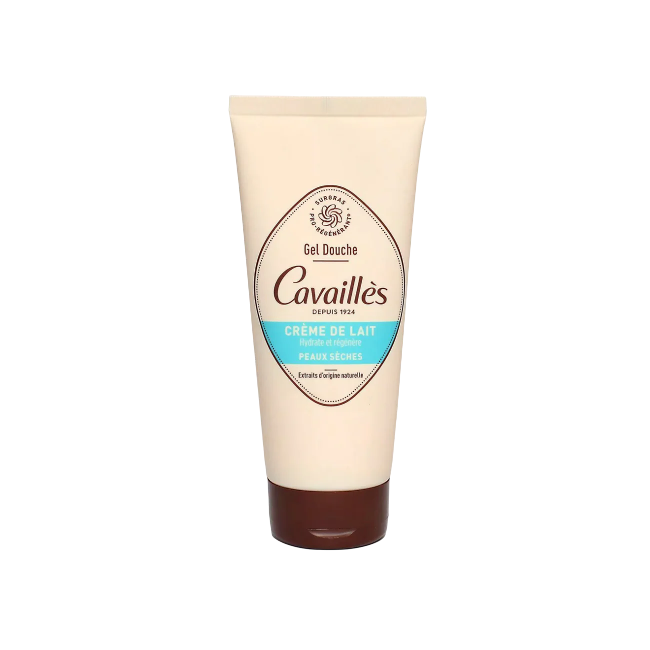 Roge Cavailles, Cream Of Milk, Regenerering, Duschgel, För känslig hud, 200 ml