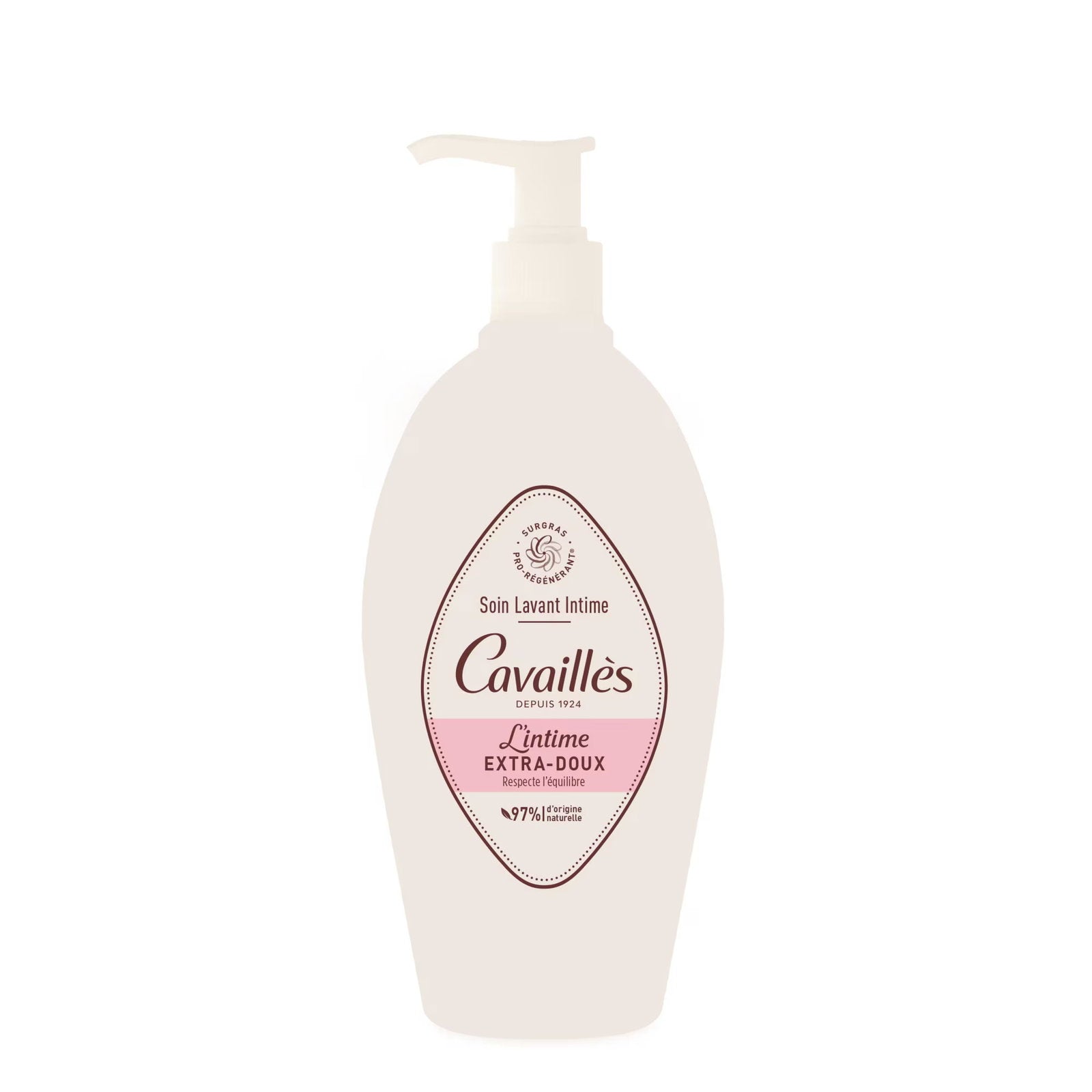 Roge Cavailles, Extra-Gentle, Naturliga ingredienser, Intimtvättgel, 250 ml