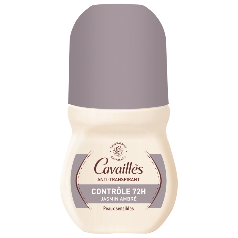 Roge Cavailles, Controle, 72h Protection, Jasmin Ambre, Deodorant roll-on, För kvinnor, 50 ml