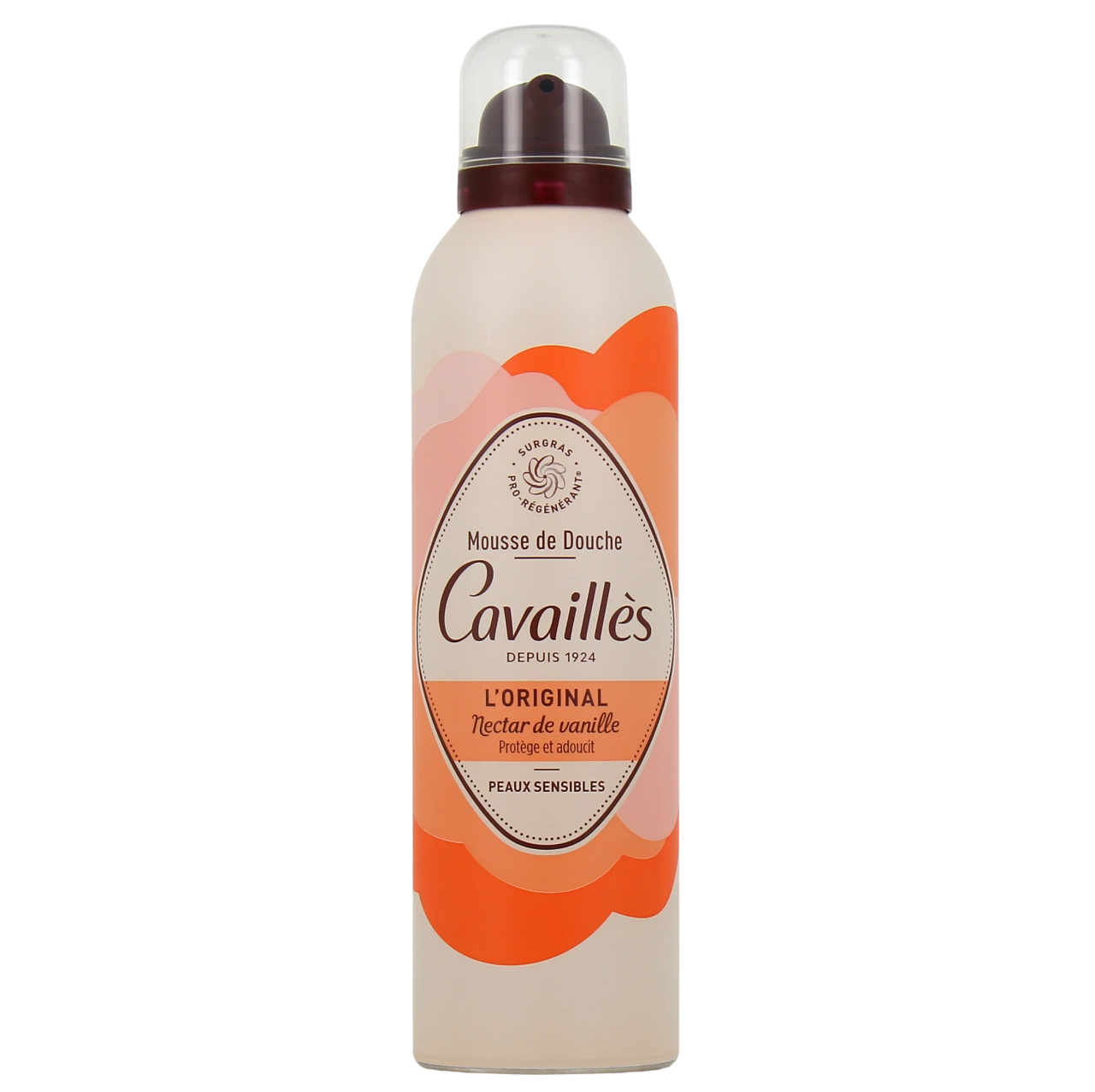 Roge Cavailles, L'Original, Vanilj, Rengöring, Duschmousse, 200 ml