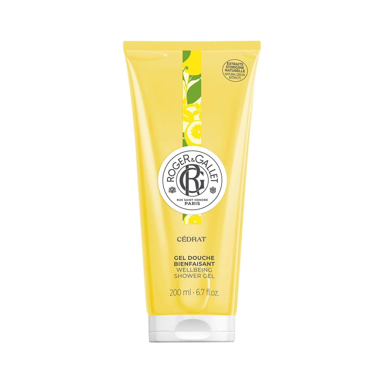Roger & Gallet, Cedrat, Duschgel, För alla hudtyper, 200 ml