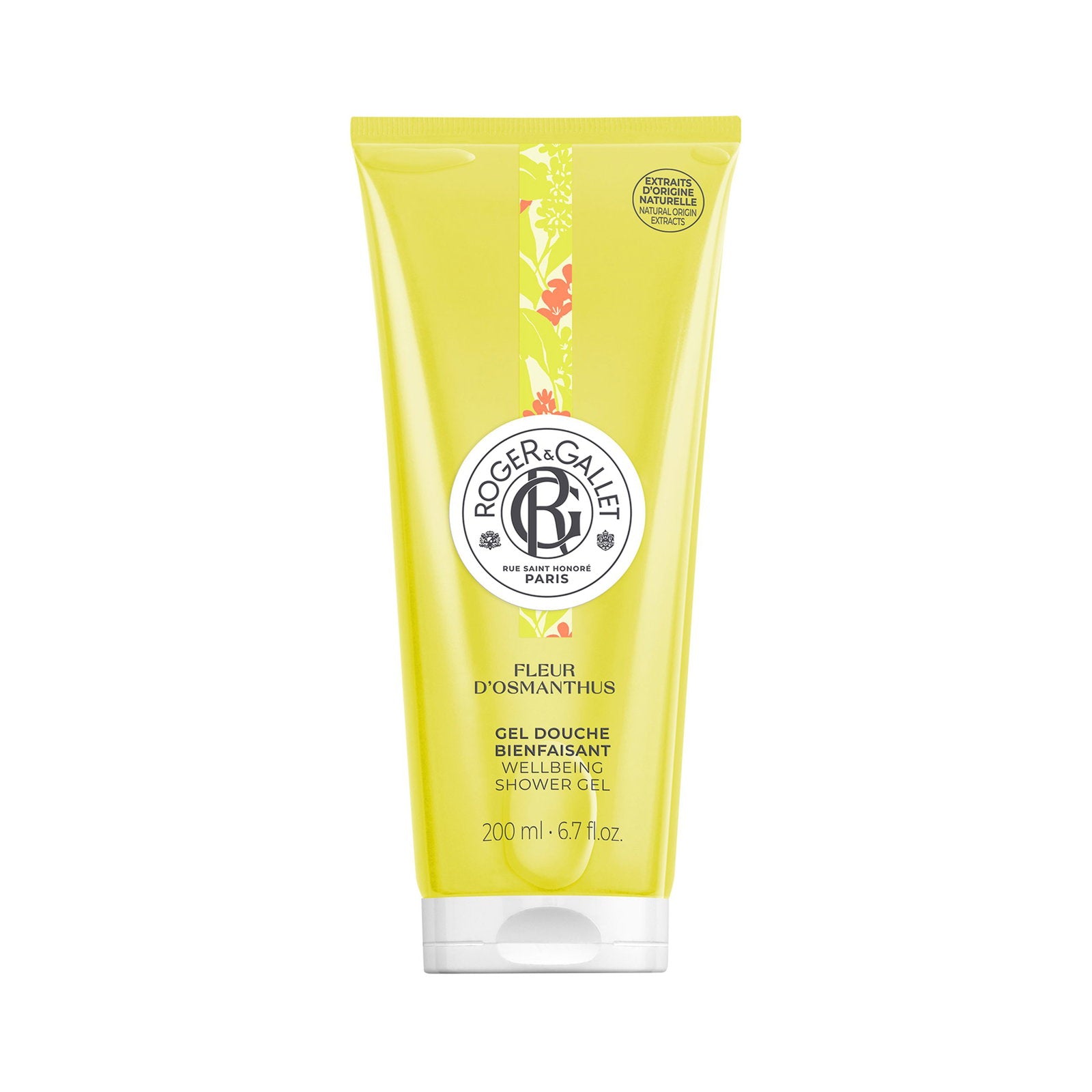 Roger & Gallet, Fleur D'Osmanthus, Duschgel, För alla hudtyper, 200 ml