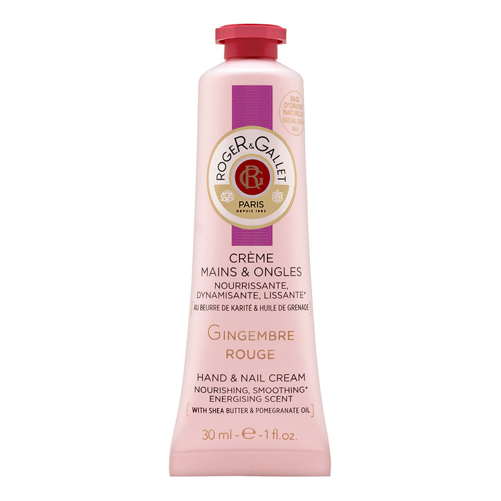 Roger & Gallet, Gingembre Rouge, Återfuktande, Hand- och nagelkräm, 30 ml