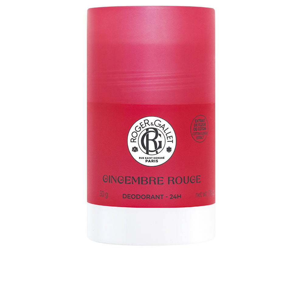 Roger & Gallet, Gingembre Rouge, 24-timmars skydd, Deodorantstick, För kvinnor, 50 g