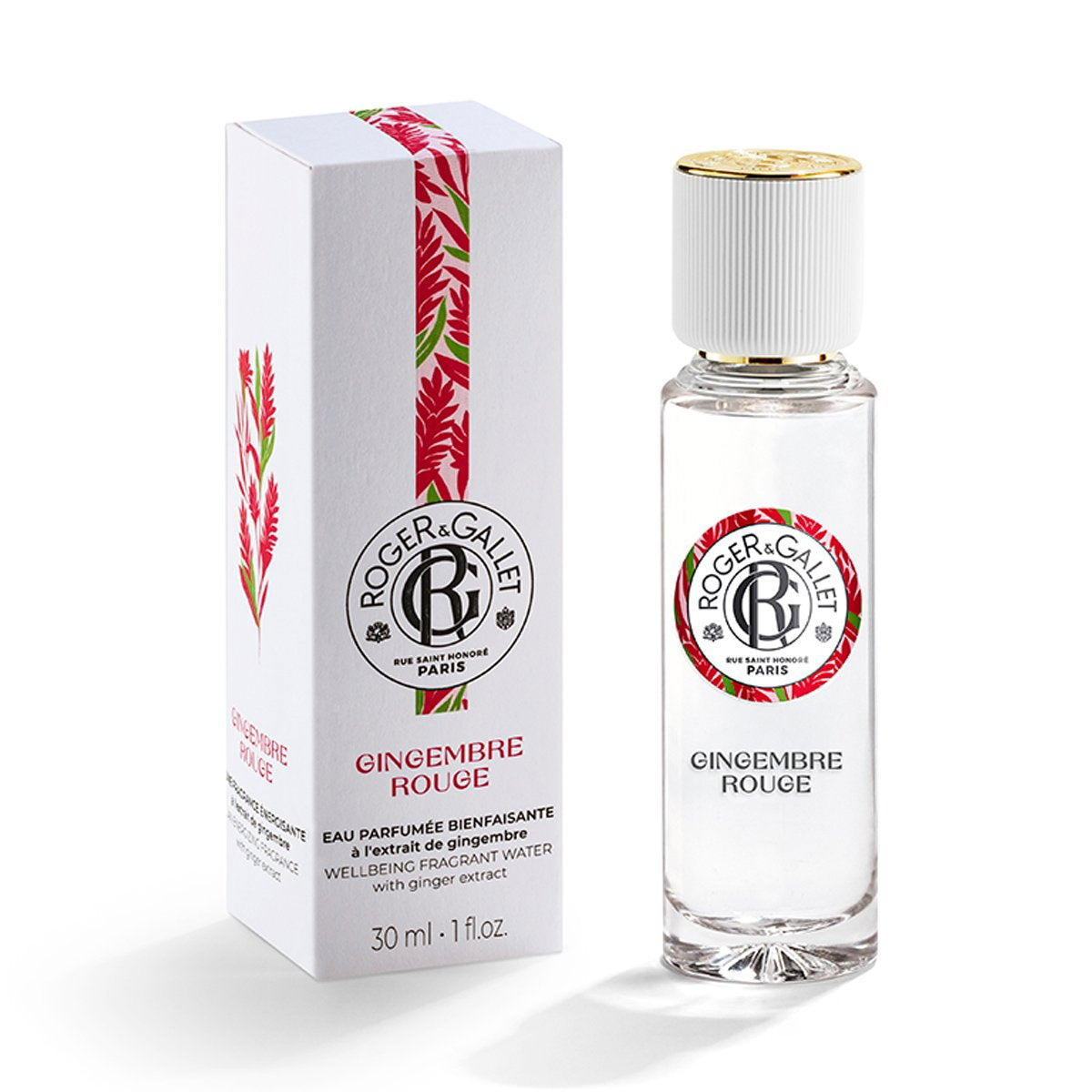 Roger & Gallet, Gingembre Rouge, Doftvatten, Kropp, 30 ml