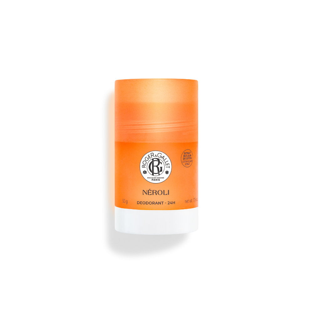Roger & Gallet, Neroli, 24-timmars skydd, Deodorantstick, För kvinnor, 50 g