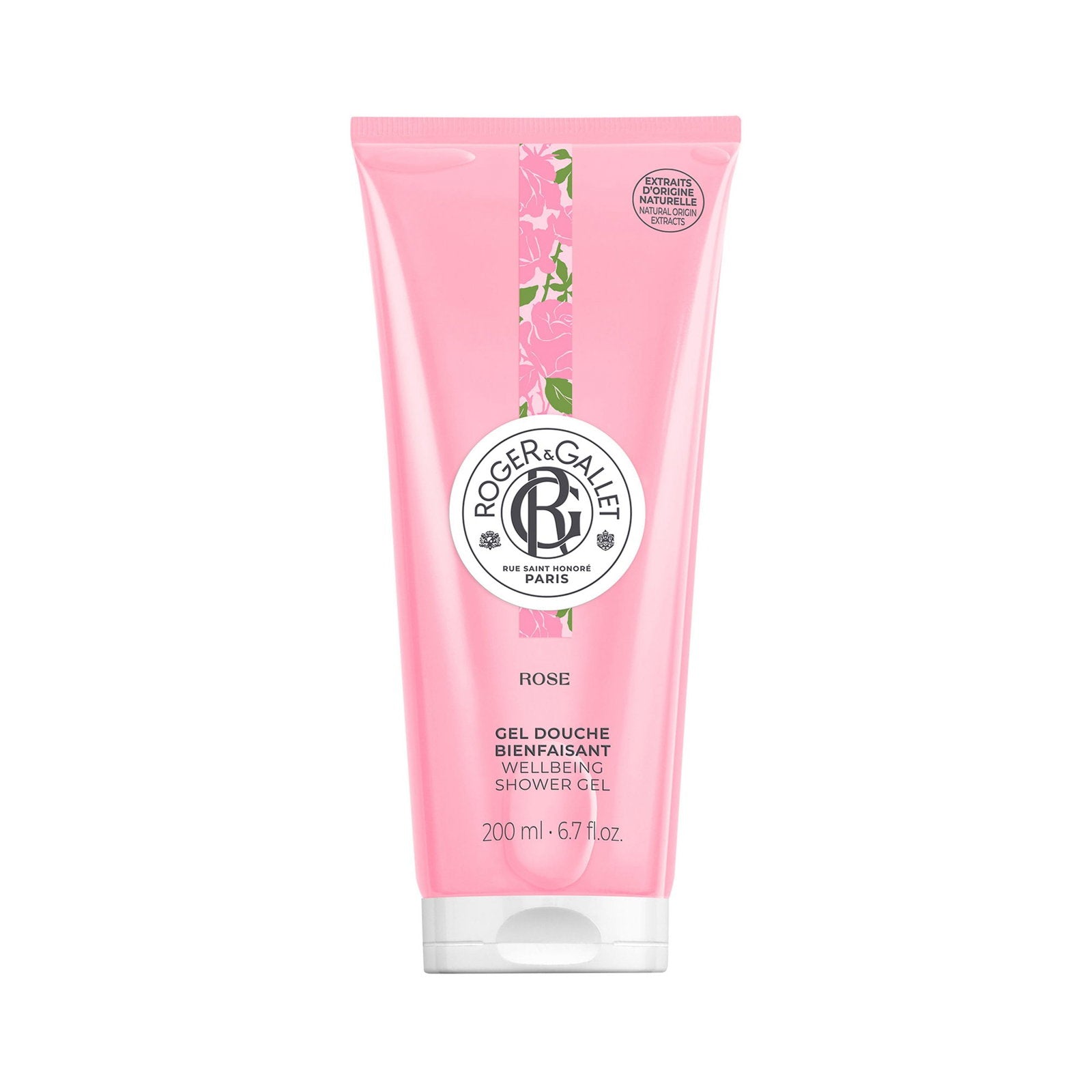 Roger & Gallet, Rose, Duschgel, För alla hudtyper, 200 ml