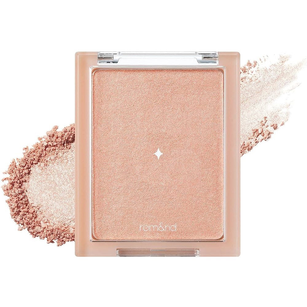Rom&nd, Iluminator See-Through, Illuminating & Glow, Highlighterpuder, 01, Sunkissed Veil, 5.5 g