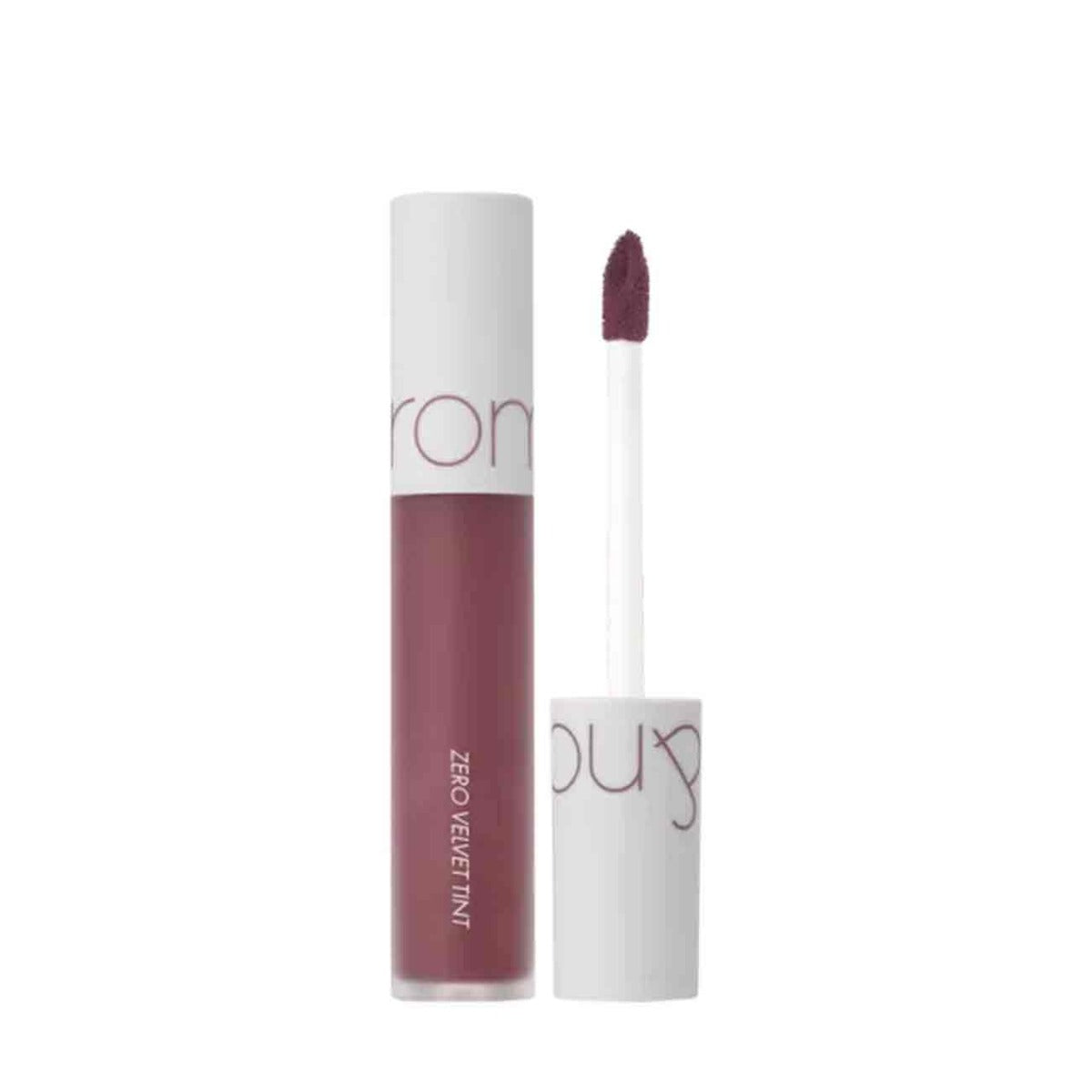 Rom&nd, Zero Velvet Tint, Flytande läppstift, Flytande läppstift, 04, Burnt Heart, 5.5 g