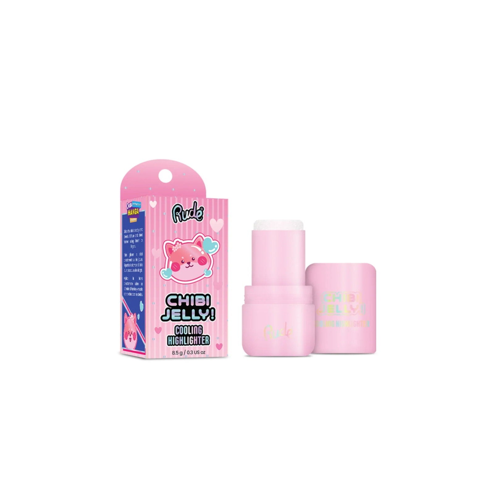 Rude Cosmetics, Chibi Jelly, Belyst, Highlighter-stift, Suki, 8.5 g