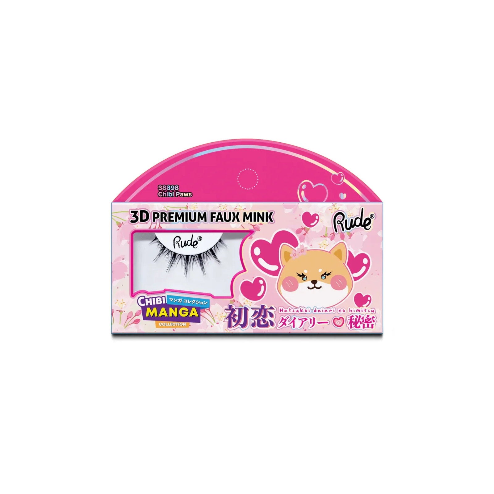 Rude Cosmetics, Chibi Manga Faux Mink - Chibi Paws, Lösglans