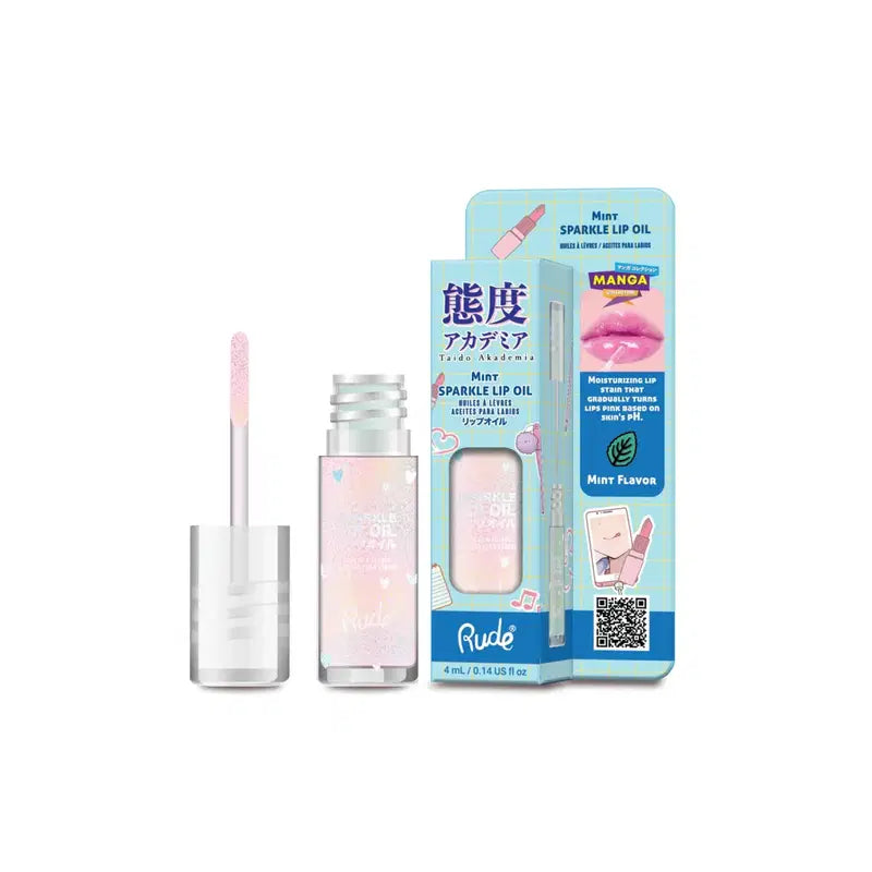 Rude Cosmetics, Mint Sparkle, Läppolja, 4 ml
