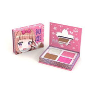 Rude Cosmetics, Sweetheart Sawa-Chan, Fleranvändning, Ansiktspalett, 4 nyanser