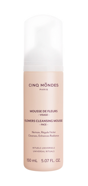 Cinq Mondes, Flowers, Ökar lystern, Rengöringsskum, 150 ml