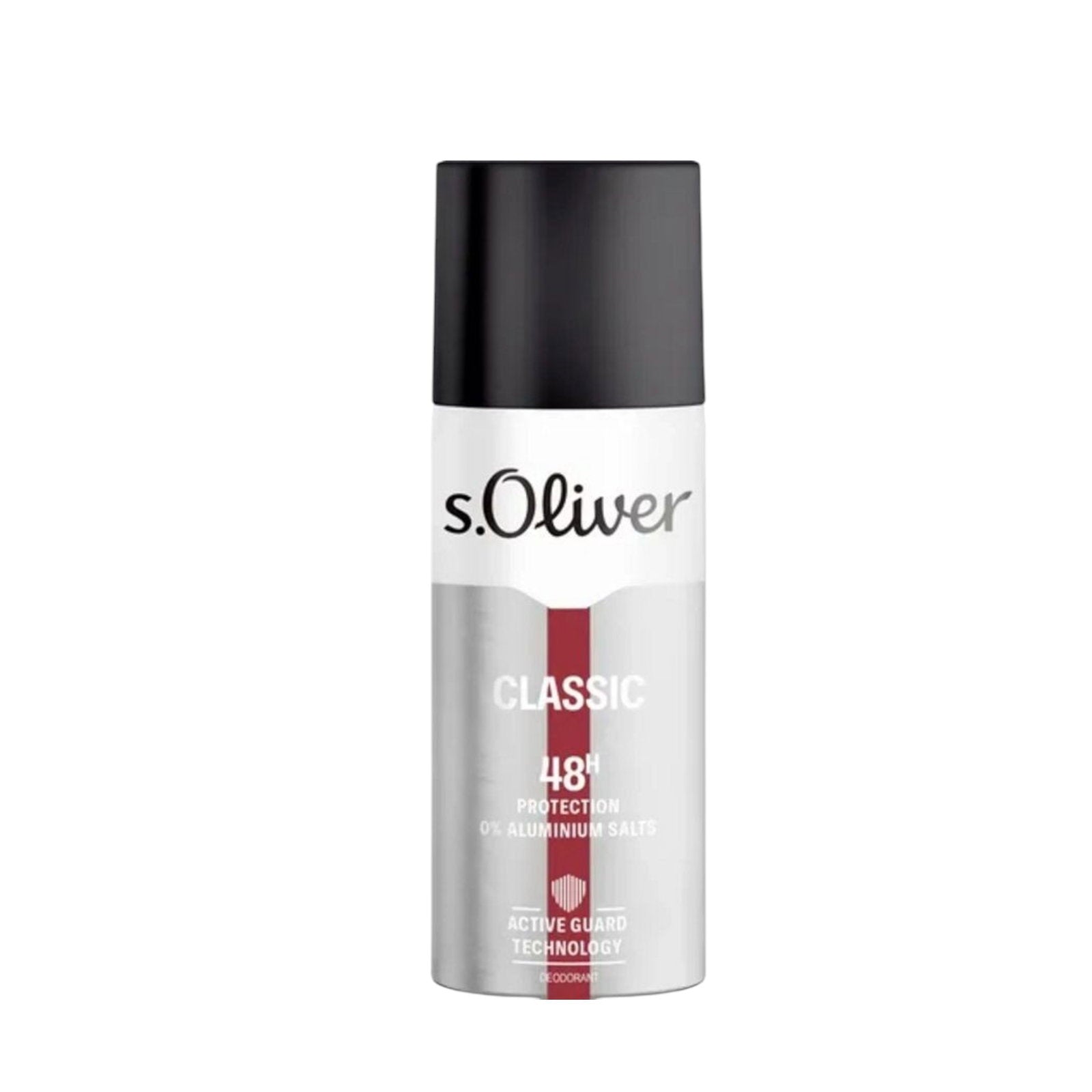 S. Oliver, Classic, Återfuktande 48H, Deodorantspray, För män, 150 ml