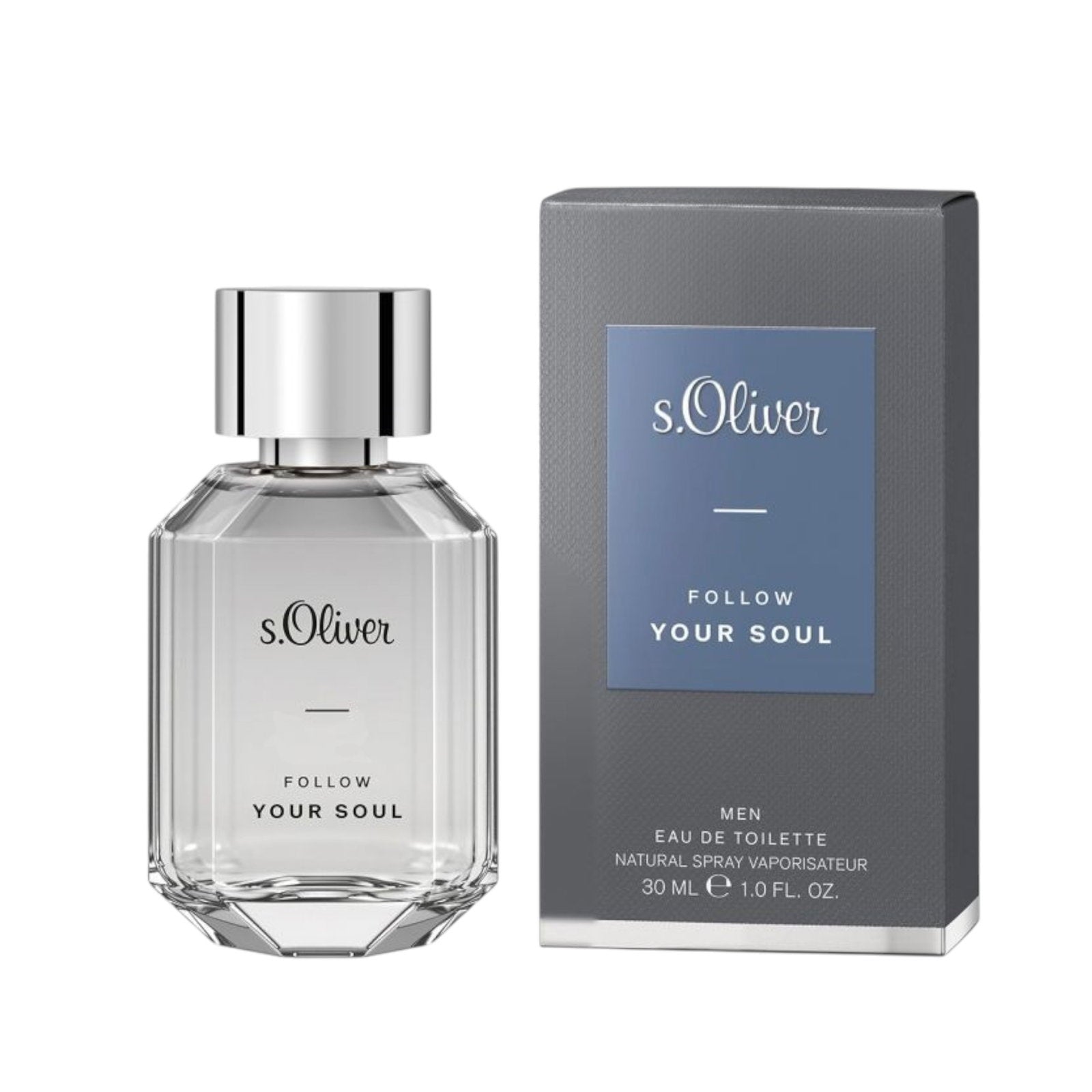 S. Oliver, Follow Your Soul, Eau de Toilette, För män, 30 ml