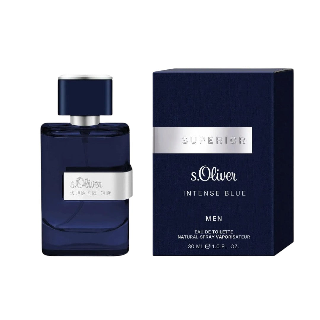 S. Oliver, Intense Blue, Eau de Toilette, För män, 30 ml