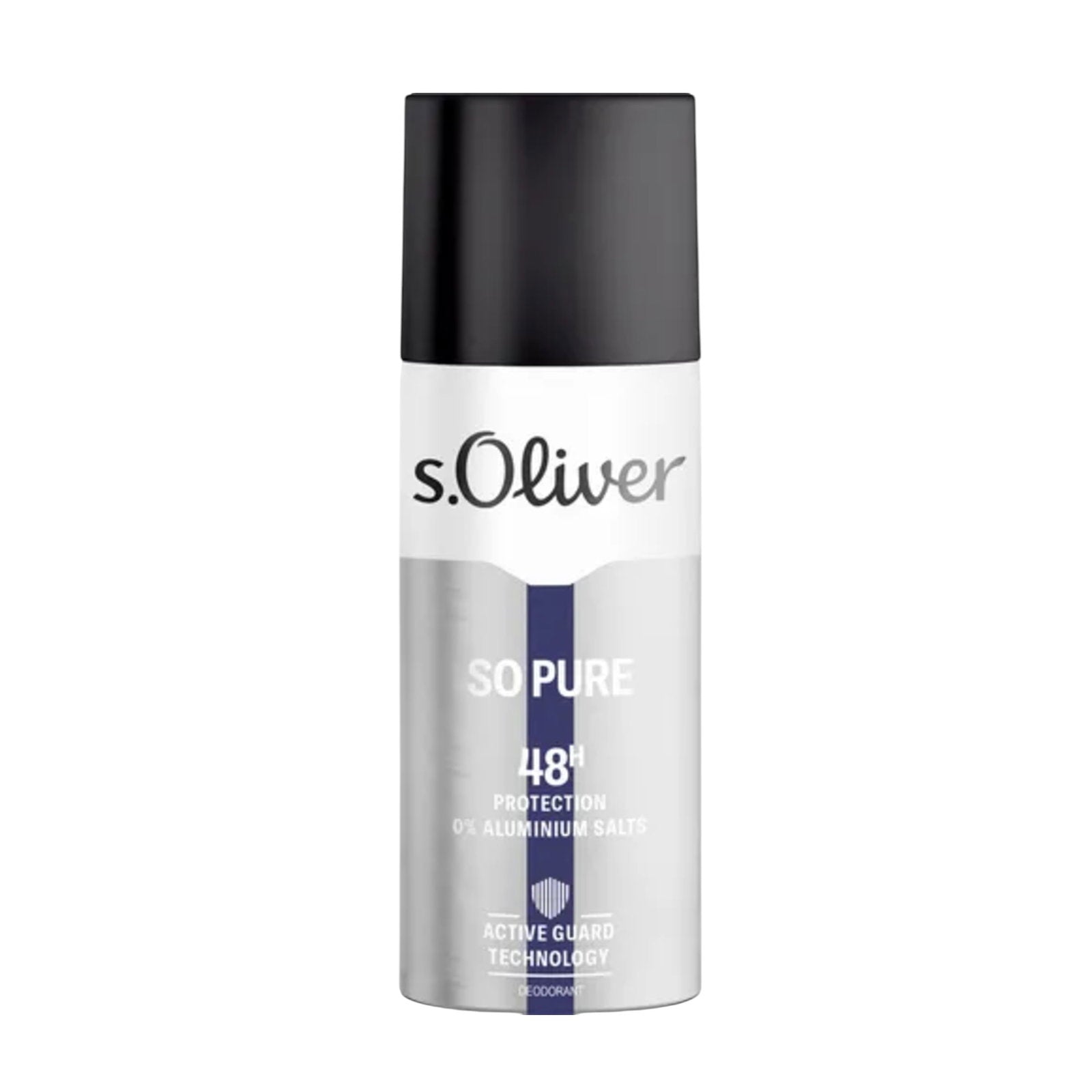 S. Oliver, So Pure, Återfuktande 48H, Deodorantspray, För män, 150 ml