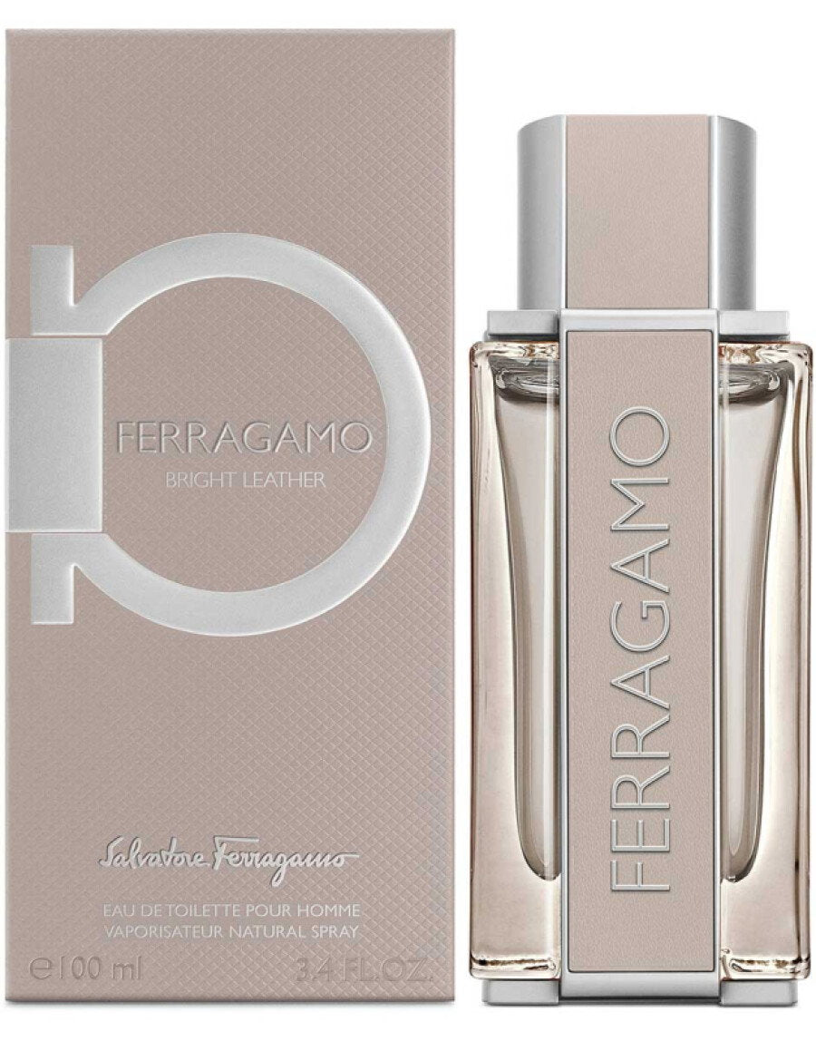 Salvatore Ferragamo, Bright Leather, Eau de Toilette, För män, 100 ml