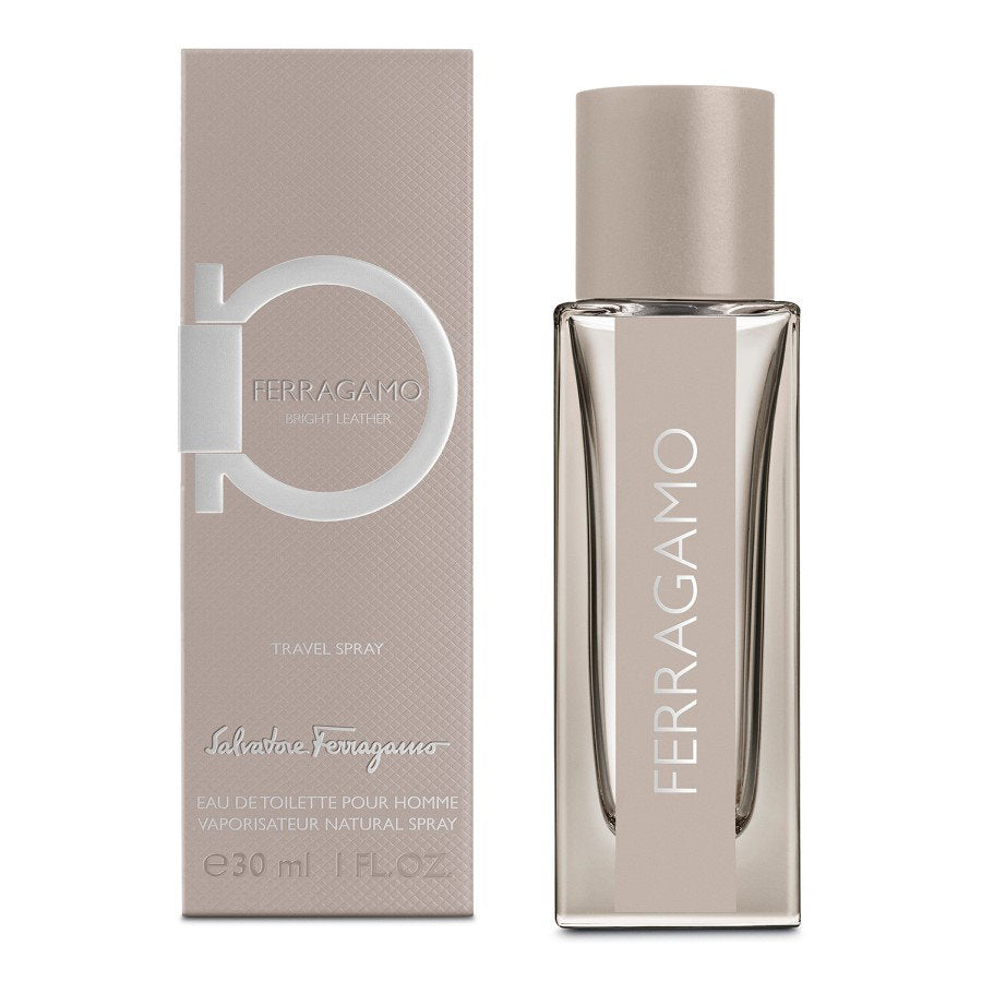 Salvatore Ferragamo, Bright Leather, Eau de Toilette, För män, 30 ml